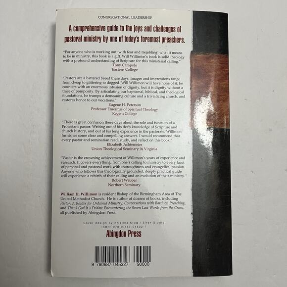 Pastor The Theology and Practice Of Ordained Ministry William H Willimon - Picture 7 of 8